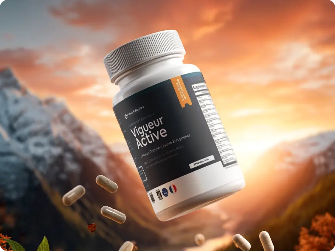 Vigueur Active bottle and capsules